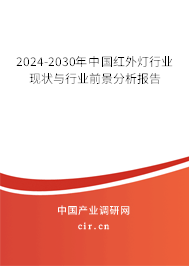 2024-2030年中國紅外燈行業(yè)現(xiàn)狀與行業(yè)前景分析報告