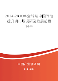 2024-2030年全球與中國氣動提升閥市場調(diào)研及發(fā)展前景報告