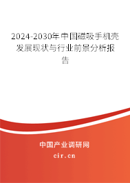 2024-2030年中國(guó)磁吸手機(jī)殼發(fā)展現(xiàn)狀與行業(yè)前景分析報(bào)告