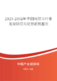 2025-2031年中國電熨斗行業(yè)發(fā)展研究與前景趨勢報告