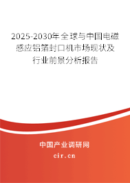 2025-2030年全球與中國電磁感應(yīng)鋁箔封口機市場現(xiàn)狀及行業(yè)前景分析報告