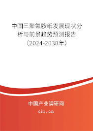 中國(guó)三聚氰胺紙發(fā)展現(xiàn)狀分析與前景趨勢(shì)預(yù)測(cè)報(bào)告（2024-2030年）