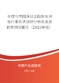 全球與中國浮動太陽能電池板行業(yè)現(xiàn)狀調(diào)研分析及發(fā)展趨勢預(yù)測報告（2024年版）