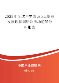 2025年全球與中國(guó)usb點(diǎn)煙器發(fā)展現(xiàn)狀調(diào)研及市場(chǎng)前景分析報(bào)告