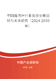 中國番瀉葉行業(yè)發(fā)展全面調(diào)研與未來趨勢（2024-2030年）