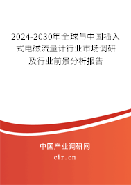 2024-2030年全球與中國(guó)插入式電磁流量計(jì)行業(yè)市場(chǎng)調(diào)研及行業(yè)前景分析報(bào)告