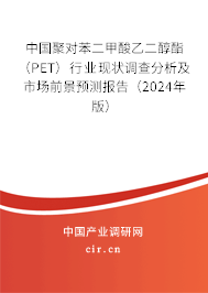 中國(guó)聚對(duì)苯二甲酸乙二醇酯（PET）行業(yè)現(xiàn)狀調(diào)查分析及市場(chǎng)前景預(yù)測(cè)報(bào)告（2024年版）