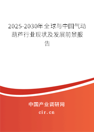 2025-2030年全球與中國(guó)氣動(dòng)葫蘆行業(yè)現(xiàn)狀及發(fā)展前景報(bào)告