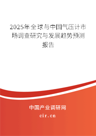 2025年全球與中國氣壓計市場調(diào)查研究與發(fā)展趨勢預(yù)測報告