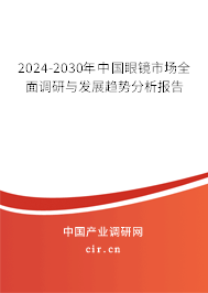 2024-2030年中國眼鏡市場全面調(diào)研與發(fā)展趨勢分析報告