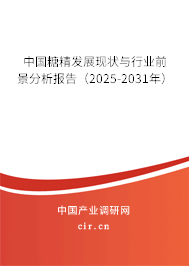 中國糖精發(fā)展現(xiàn)狀與行業(yè)前景分析報告（2025-2031年）