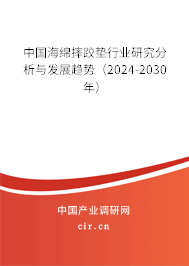 中國(guó)海綿摔跤墊行業(yè)研究分析與發(fā)展趨勢(shì)（2024-2030年）