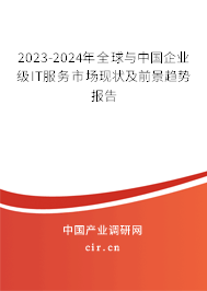 2023-2024年全球與中國企業(yè)級IT服務(wù)市場現(xiàn)狀及前景趨勢報告