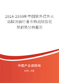 2024-2030年中國紫外紅外火焰探測器行業(yè)市場調研及前景趨勢分析報告