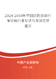 2024-2030年中國高性能自行車輪胎行業(yè)現(xiàn)狀與發(fā)展前景報告