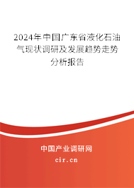 2024年中國(guó)廣東省液化石油氣現(xiàn)狀調(diào)研及發(fā)展趨勢(shì)走勢(shì)分析報(bào)告