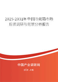 2025-2031年中國(guó)冷藏箱市場(chǎng)現(xiàn)狀調(diào)研與前景分析報(bào)告