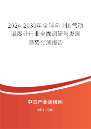 2024-2030年全球與中國氣動溫度計行業(yè)全面調(diào)研與發(fā)展趨勢預測報告