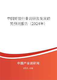 中國矩管行業(yè)調(diào)研及發(fā)展趨勢預(yù)測報告（2024年）