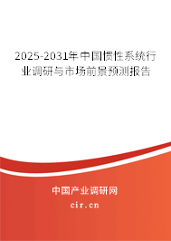 2025-2031年中國慣性系統(tǒng)行業(yè)調(diào)研與市場前景預測報告