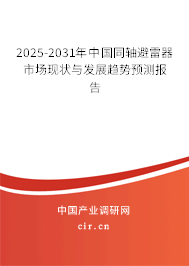 2024-2030年中國同軸避雷器市場現(xiàn)狀與發(fā)展趨勢預(yù)測報告