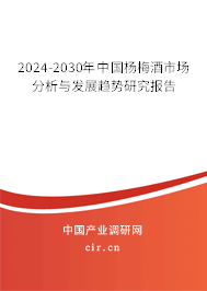 2024-2030年中國(guó)楊梅酒市場(chǎng)分析與發(fā)展趨勢(shì)研究報(bào)告