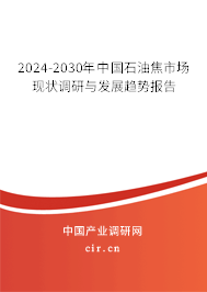 2024-2030年中國石油焦市場現(xiàn)狀調研與發(fā)展趨勢報告