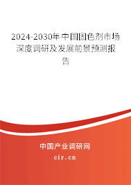 2024-2030年中國固色劑市場深度調研及發(fā)展前景預測報告