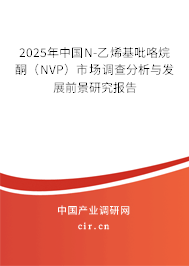 2025年中國N-乙烯基吡咯烷酮（NVP）市場調(diào)查分析與發(fā)展前景研究報告