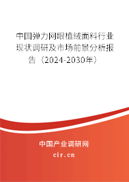 中國(guó)彈力網(wǎng)眼植絨面料行業(yè)現(xiàn)狀調(diào)研及市場(chǎng)前景分析報(bào)告（2024-2030年）