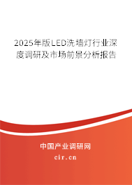 2025年版LED洗墻燈行業(yè)深度調(diào)研及市場前景分析報告