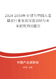 2024-2030年全球與中國人造草皮行業(yè)發(fā)展深度調(diào)研與未來趨勢預(yù)測報(bào)告