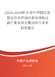 2024-2030年全球與中國儀表著陸系統(tǒng)和目視著陸輔助設(shè)備行業(yè)發(fā)展全面調(diào)研與未來趨勢報告