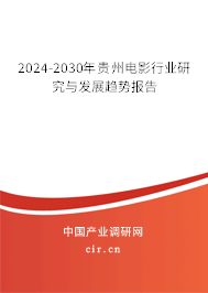 2024-2030年貴州電影行業(yè)研究與發(fā)展趨勢報告