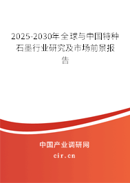 2025-2030年全球與中國(guó)特種石墨行業(yè)研究及市場(chǎng)前景報(bào)告