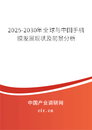 2025-2030年全球與中國(guó)手機(jī)膜發(fā)展現(xiàn)狀及前景分析