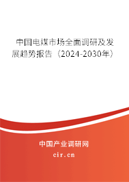 中國(guó)電煤市場(chǎng)全面調(diào)研及發(fā)展趨勢(shì)報(bào)告（2024-2030年）