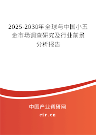 2025-2030年全球與中國小五金市場調查研究及行業(yè)前景分析報告