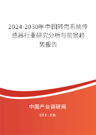 2024-2030年中國轉(zhuǎn)向系統(tǒng)傳感器行業(yè)研究分析與前景趨勢報告