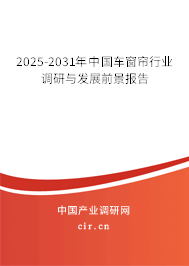 2025-2031年中國車窗簾行業(yè)調(diào)研與發(fā)展前景報告