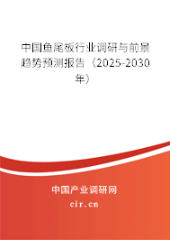 中國魚尾板行業(yè)調(diào)研與前景趨勢預(yù)測報告（2025-2030年）