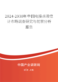 2024-2030年中國電接點液位計市場調查研究與前景分析報告