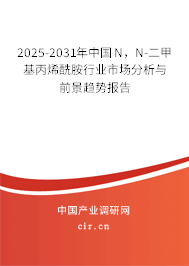 2025-2031年中國N，N-二甲基丙烯酰胺行業(yè)市場(chǎng)分析與前景趨勢(shì)報(bào)告