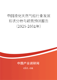 中國液化天然氣船行業(yè)發(fā)展現(xiàn)狀分析與趨勢預(yù)測報告（2025-2031年）