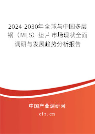 2024-2030年全球與中國多層鋼（MLS）墊片市場現(xiàn)狀全面調(diào)研與發(fā)展趨勢分析報(bào)告