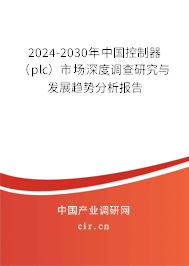 2024-2030年中國控制器（plc）市場深度調(diào)查研究與發(fā)展趨勢分析報告