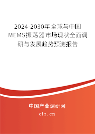 2024-2030年全球與中國MEMS振蕩器市場現(xiàn)狀全面調(diào)研與發(fā)展趨勢預(yù)測報告