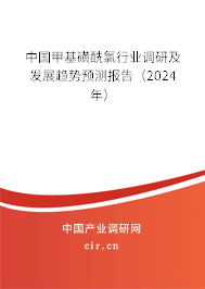 中國(guó)甲基磺酰氯行業(yè)調(diào)研及發(fā)展趨勢(shì)預(yù)測(cè)報(bào)告（2024年）