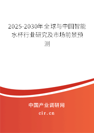 2025-2030年全球與中國智能水杯行業(yè)研究及市場前景預(yù)測