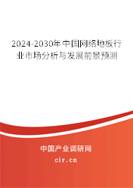 2024-2030年中國(guó)網(wǎng)絡(luò)地板行業(yè)市場(chǎng)分析與發(fā)展前景預(yù)測(cè)